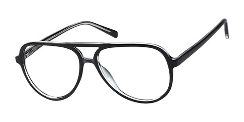 Casino Eyewear GUS Eyeglasses / Size 55 / Black/Crystal