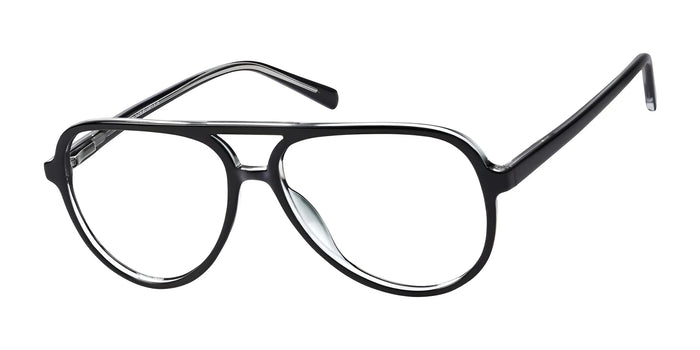 Casino Eyewear GUS Eyeglasses | Size 55 / Black / Crystal