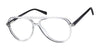 Casino Eyewear GUS Eyeglasses | Size 55 / Grey Crystal