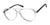 Casino Eyewear GUS Eyeglasses | Size 55 / Grey Crystal