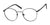 Casino Eyewear OLIVER Eyeglasses | Size 51 / Matte Black
