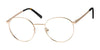 Casino Eyewear OLIVER Eyeglasses | Size 51 / Matte Gold