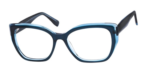 Casino Eyewear ROSALIE Eyeglasses / Size 54 / Black/White