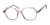 Casino Eyewear SERENA Eyeglasses | Size 55 / Pink