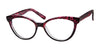 Casino Eyewear XENA Eyeglasses | Size 51 / Black/Pink