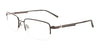 Clip & Twist CT214 Eyeglasses with Clip-on Sunglasses | Size 57 / Satin Dark Grey & Silver