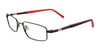 Clip & Twist CT227 Eyeglasses with Clip-on Sunglasses | Size 52 / Matt Black