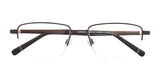 Clip & Twist CT233 Eyeglasses with Clip-on Sunglasses | Size 52