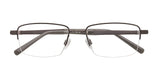 Clip & Twist CT233 Eyeglasses with Clip-on Sunglasses | Size 52