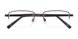 Clip & Twist CT233 Eyeglasses with Clip-on Sunglasses | Size 52