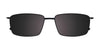 Clip & Twist CT233 Eyeglasses with Clip-on Sunglasses | Size 52 / Clip Only (Color №090)