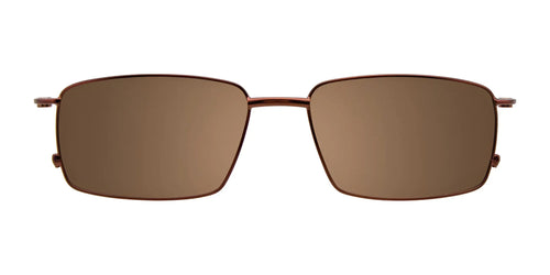 Clip & Twist CT236 Eyeglasses with Clip-on Sunglasses / Size 52 / Matt Grey