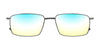 Clip & Twist CT236 Eyeglasses with Clip-on Sunglasses | Size 52 / Matt Brown