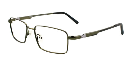 Clip & Twist CT236 Eyeglasses with Clip-on Sunglasses Matt Olive