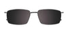 Clip & Twist CT236 Eyeglasses with Clip-on Sunglasses | Size 52 / Clip Only (Color №020)