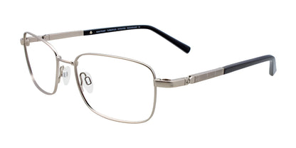 Clip & Twist CT237 Eyeglasses with Clip-on Sunglasses Matt Silver