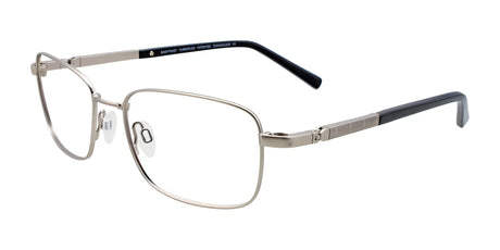 Clip & Twist CT237 Eyeglasses with Clip-on Sunglasses Matt Silver