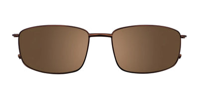 Clip & Twist CT238 Eyeglasses with Clip-on Sunglasses | Size 55