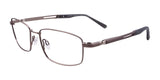 Clip & Twist CT238 Eyeglasses with Clip-on Sunglasses Matt Grey