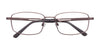 Clip & Twist CT238 Eyeglasses with Clip-on Sunglasses | Size 55 / Matt Bronze