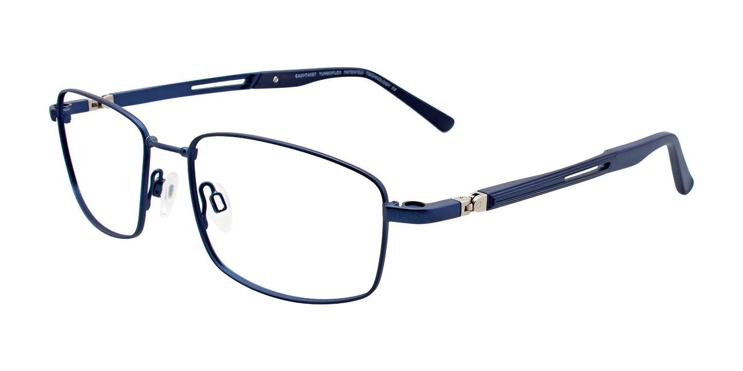 Clip & Twist CT238 Eyeglasses with Clip-on Sunglasses Matt Navy