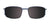 Clip & Twist CT238 Eyeglasses with Clip-on Sunglasses | Size 55 / Clip Only (Color №050)