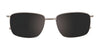 Clip & Twist CT247 Eyeglasses with Clip-on Sunglasses | Size 53 / Clip Only (Color №020)
