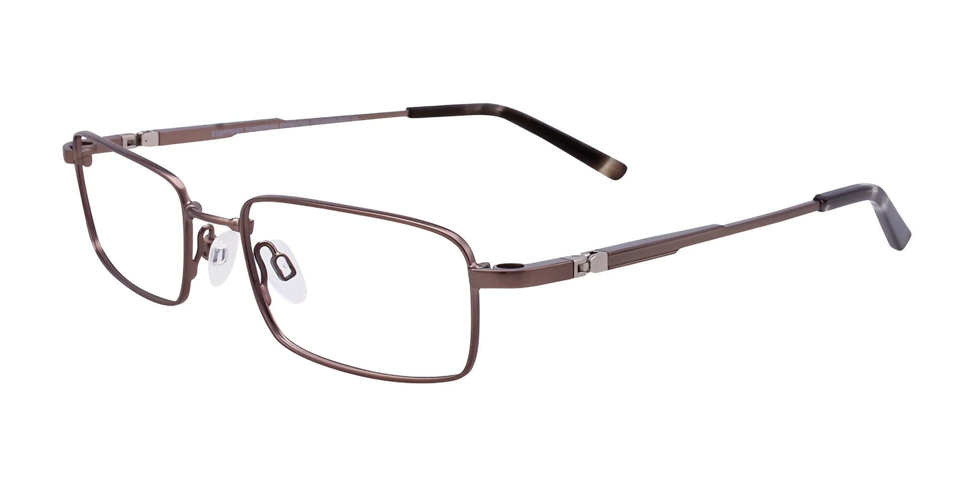 Clip & Twist CT248 Eyeglasses with Clip-on Sunglasses Matt Steel