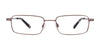 Clip & Twist CT248 Eyeglasses with Clip-on Sunglasses | Size 49 / Matt Blue