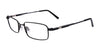 Clip & Twist CT248 Eyeglasses with Clip-on Sunglasses | Size 49 / Satin Black