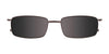 Clip & Twist CT248 Eyeglasses with Clip-on Sunglasses | Size 49 / Clip Only (Color №020)