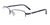 Clip & Twist CT255 Eyeglasses with Clip-on Sunglasses | Size 53 / Satin Blue