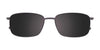 Clip & Twist CT255 Eyeglasses with Clip-on Sunglasses | Size 53 / Clip Only (Color №020)