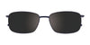 Clip & Twist CT255 Eyeglasses with Clip-on Sunglasses | Size 53 / Clip Only (Color №050)