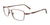Clip & Twist CT257 Eyeglasses with Clip-on Sunglasses | Size 55 / Satin Dark Brown