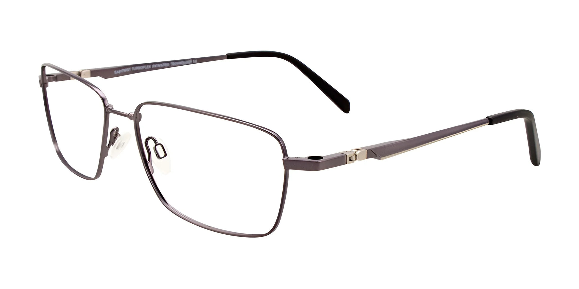 Clip & Twist CT257 Eyeglasses Satin Dark Grey