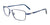 Clip & Twist CT257 Eyeglasses with Clip-on Sunglasses | Size 55 / Satin Dark Blue