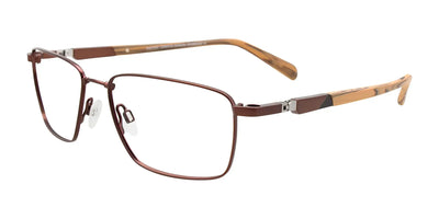 Clip & Twist CT258 Eyeglasses with Clip-on Sunglasses | Size 54