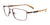 Clip & Twist CT258 Eyeglasses with Clip-on Sunglasses | Size 54 / Matt Dark Brown