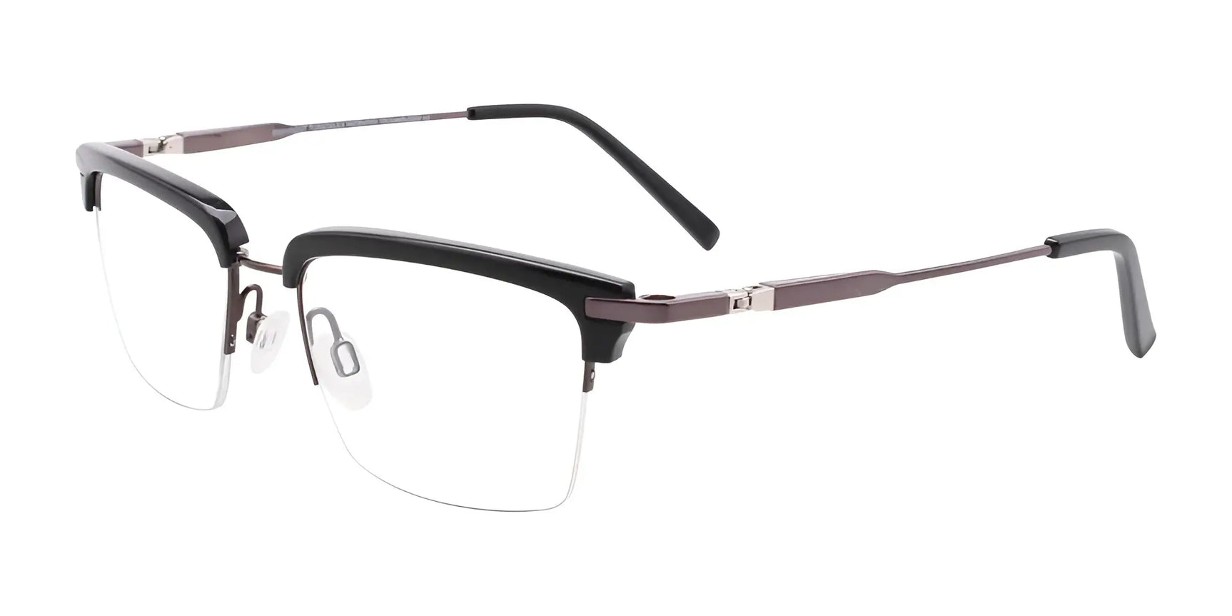 Clip & Twist CT260 Eyeglasses with Clip-on Sunglasses | Size 50