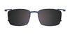 Clip & Twist CT260 Eyeglasses with Clip-on Sunglasses | Size 50 / Clip Only (Color №050)