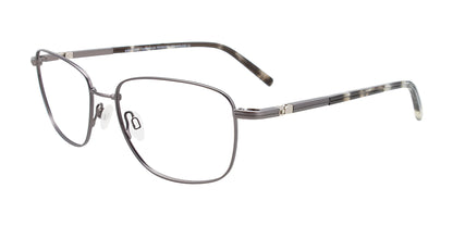 Clip & Twist CT261 Eyeglasses with Clip-on Sunglasses Satin Grey