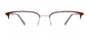Clip & Twist CT263 Eyeglasses with Clip-on Sunglasses | Size 52 / Matt Brown & Matt Light Gold