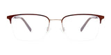 Clip & Twist CT263 Eyeglasses with Clip-on Sunglasses | Size 52