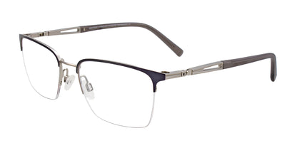 Clip & Twist CT263 Eyeglasses with Clip-on Sunglasses Matt Grey & Matt Silver