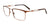 Clip & Twist CT264 Eyeglasses with Clip-on Sunglasses | Size 58 / Matt Brown