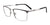 Clip & Twist CT264 Eyeglasses with Clip-on Sunglasses | Size 58 / Matt Steel & Mattblack