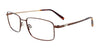 Clip & Twist CT265 Eyeglasses with Clip-on Sunglasses | Size 58 / Matt Dark Brown