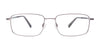 Clip & Twist CT265 Eyeglasses with Clip-on Sunglasses | Size 58 / Matt Black