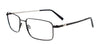 Clip & Twist CT265 Eyeglasses with Clip-on Sunglasses | Size 58 / Matt Black